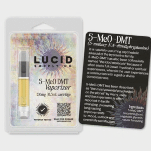 Lucid Supply Co 5-MeO DMT Vaporizer : 150mg/0.5mL Cartridge