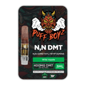Wild Apple N,N DMT Puff Boyz 0.5mL(400mg) : 30-40 Pulls Cartridge